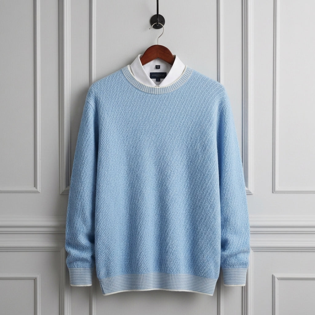 Vieste Cashmere Textured Sweater