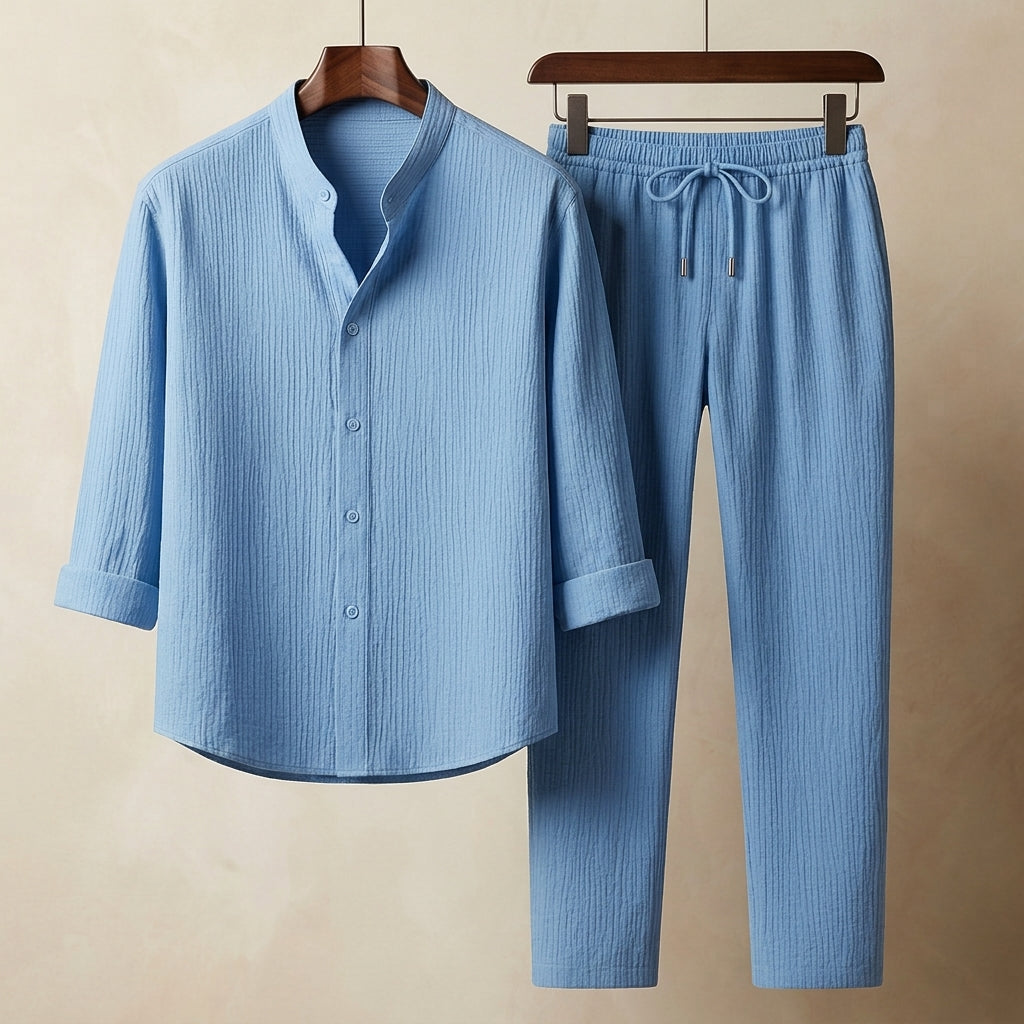 Limassol Linen Resort Two-Piece Set