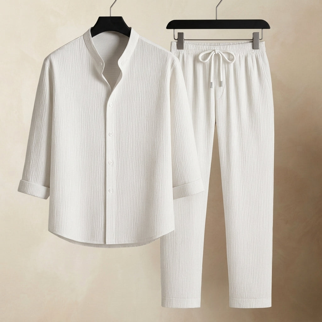 Limassol Linen Resort Two-Piece Set