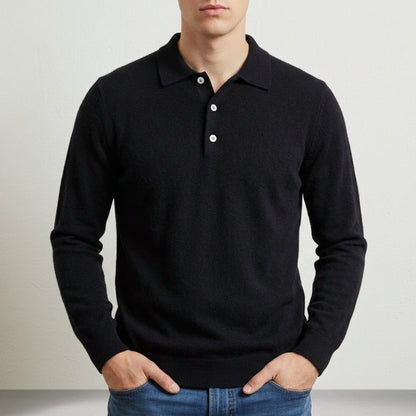 Marvao Knit Polo Sweater