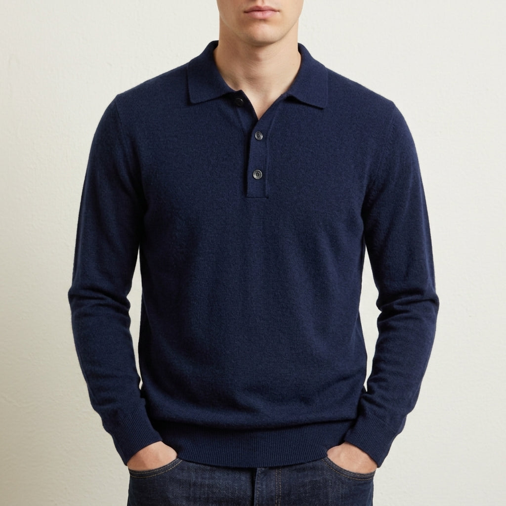 Marvao Knit Polo Sweater