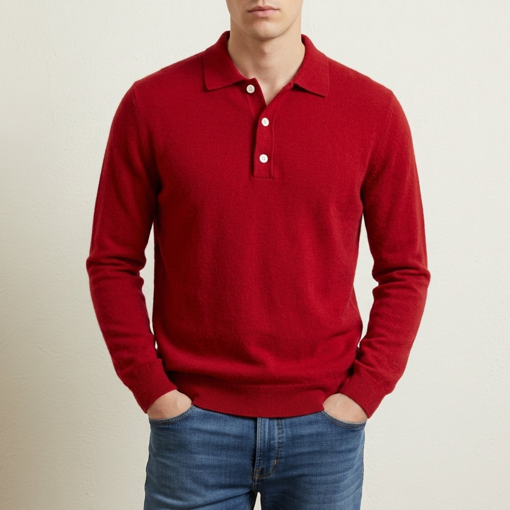 Marvao Knit Polo Sweater