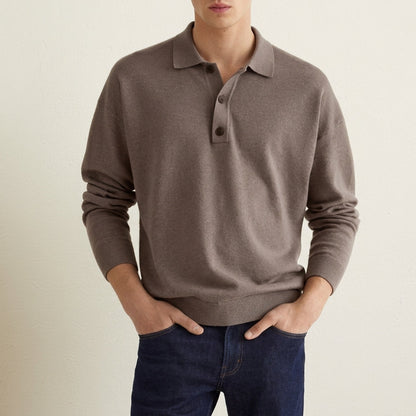 Marvao Knit Polo Sweater