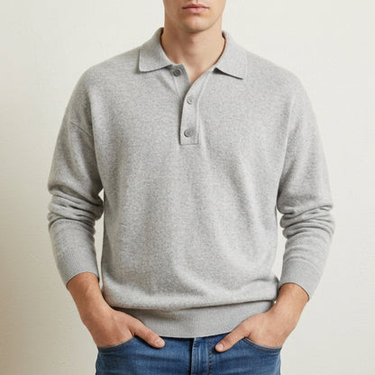 Marvao Knit Polo Sweater