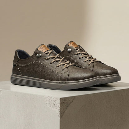 Vieste Leather Low-Top Sneakers