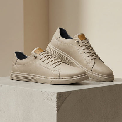Vieste Leather Low-Top Sneakers