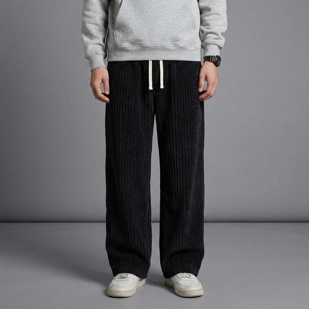 Rapallo Wide Leg Corduroy Pants