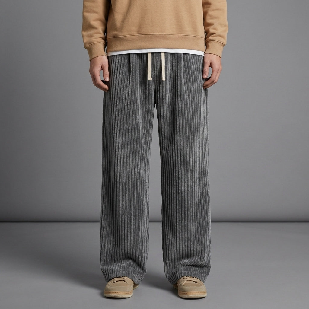 Rapallo Wide Leg Corduroy Pants