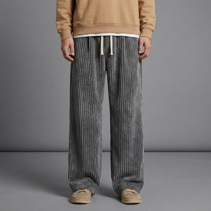 Rapallo Wide Leg Corduroy Pants