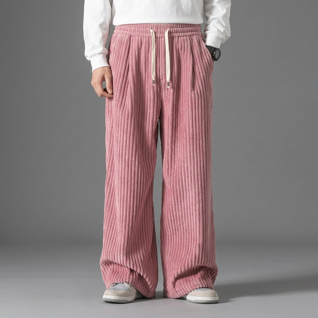 Rapallo Wide Leg Corduroy Pants