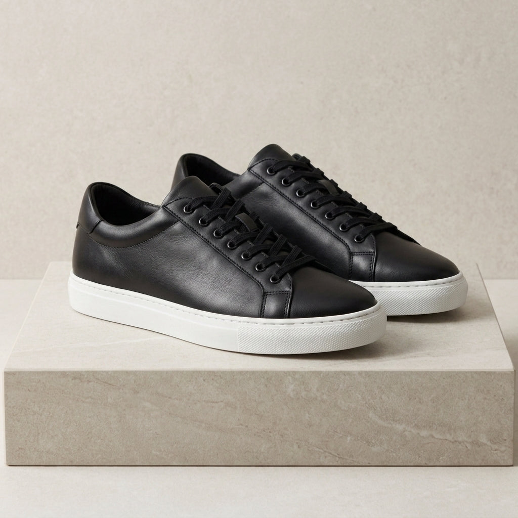 Naxos Leather Low-Top Sneakers