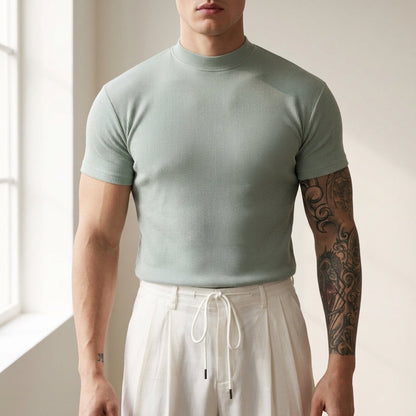 Noto Ribbed Slim Fit Tee