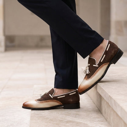 Perpignan Brogue Tassel Loafers