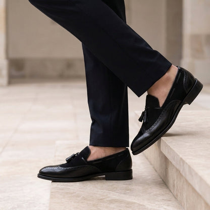 Perpignan Brogue Tassel Loafers