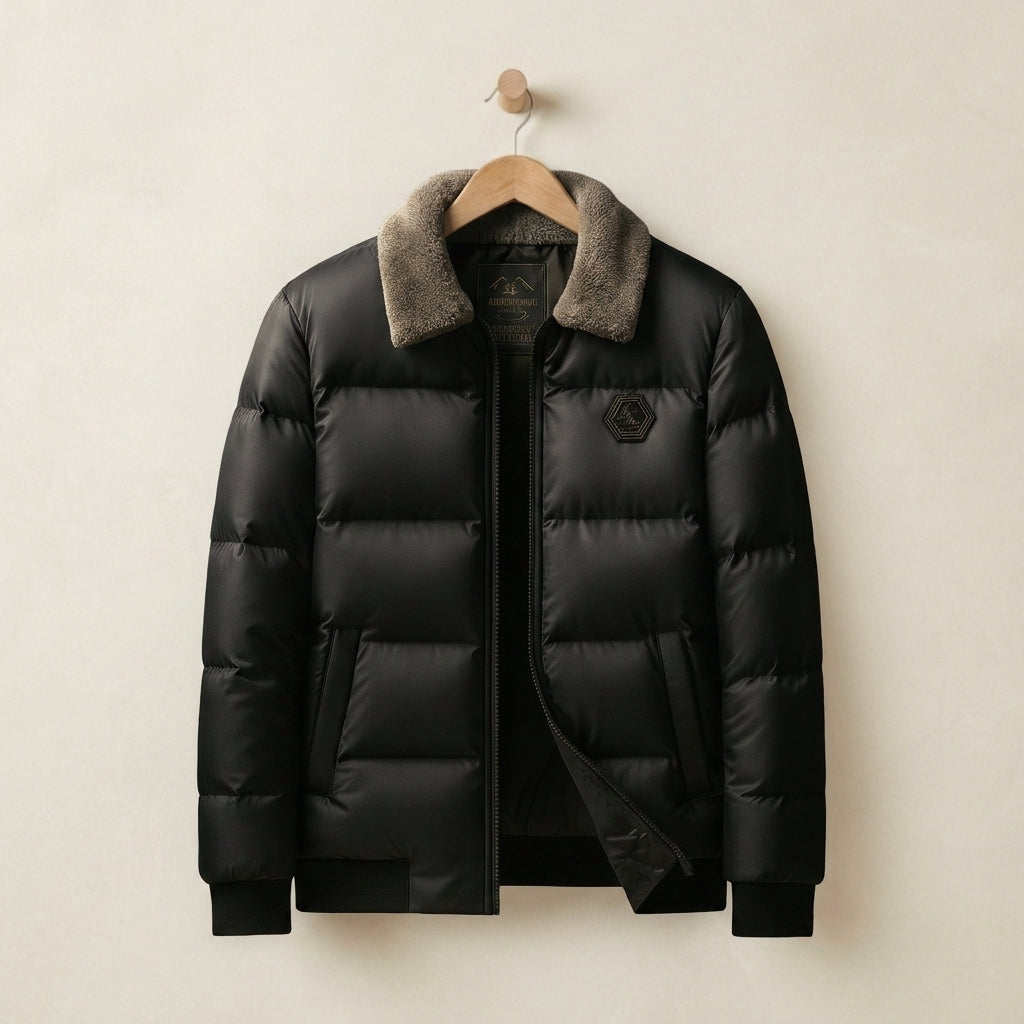 Bandol Fleece Collar Puffer Jacket