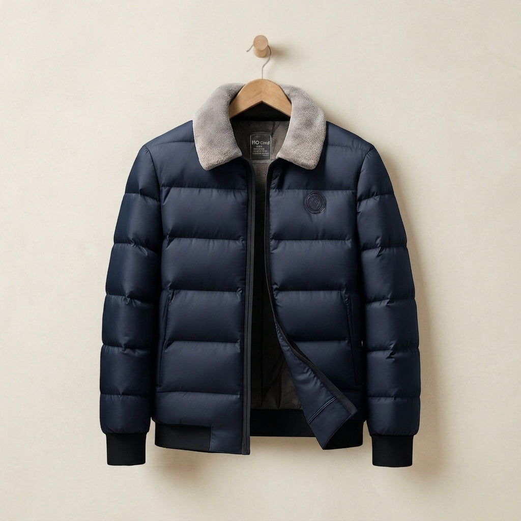 Bandol Fleece Collar Puffer Jacket