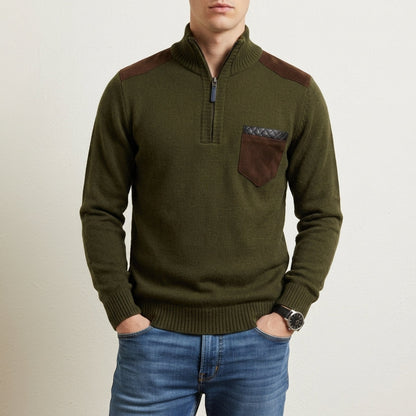 Altea Quarter-Zip Knit Sweater