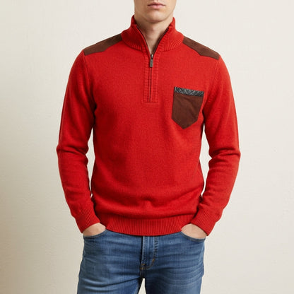 Altea Quarter-Zip Knit Sweater