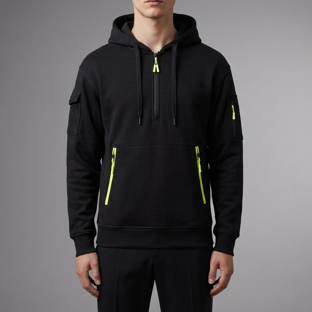 Gythio Marcus Multi-Pocket Hoodie