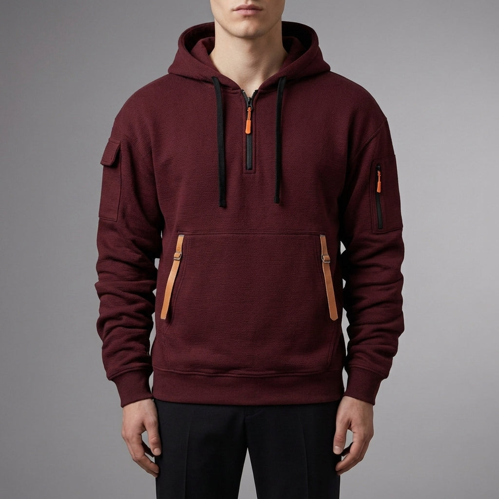 Gythio Marcus Multi-Pocket Hoodie