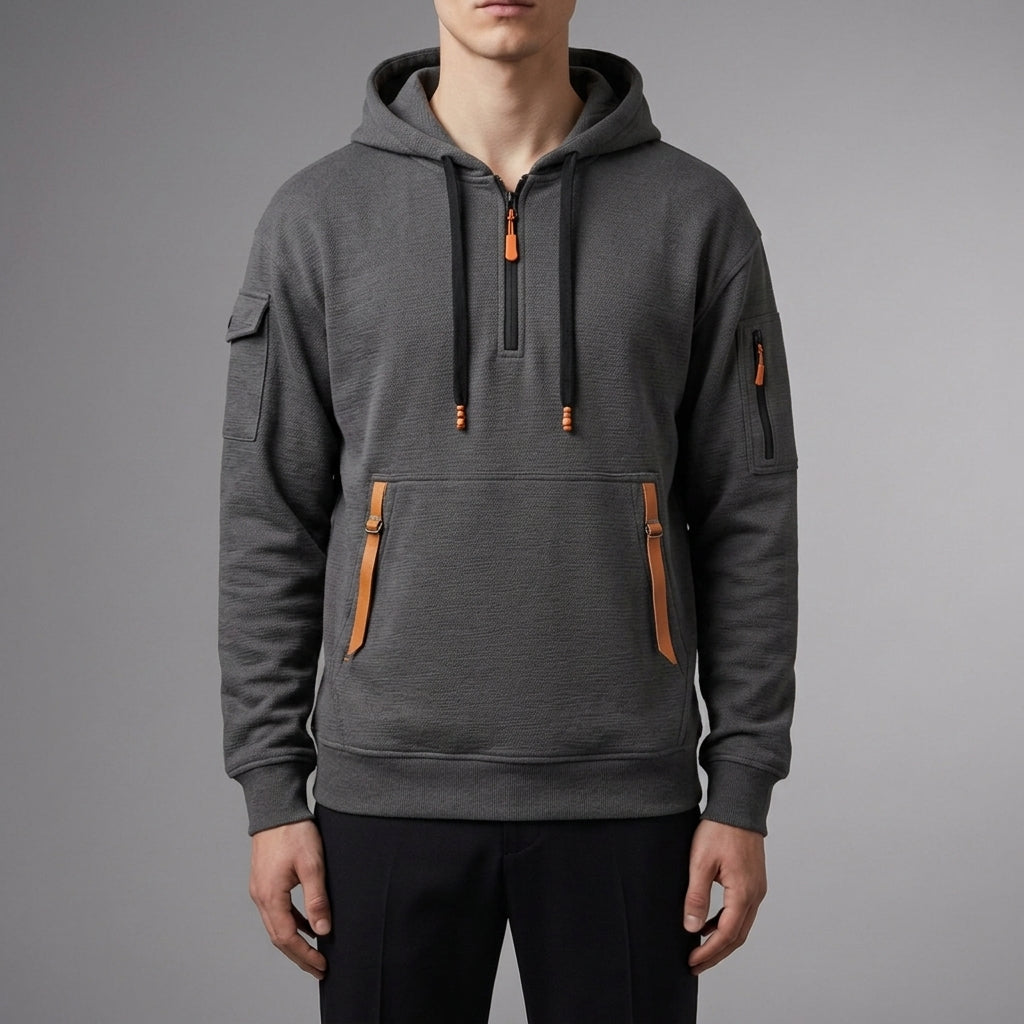 Gythio Marcus Multi-Pocket Hoodie