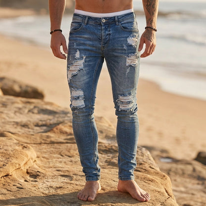 Eze Jake's Skinny Ripped Jeans