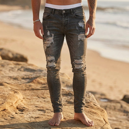 Eze Jake's Skinny Ripped Jeans