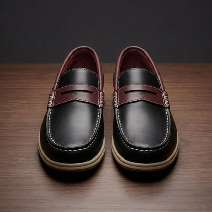 Grasse Marcus Two-Tone Loafers