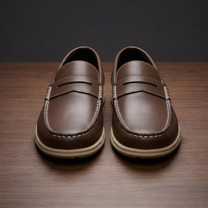 Grasse Marcus Two-Tone Loafers