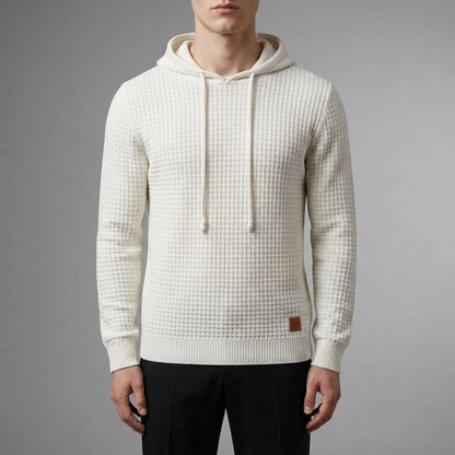 Paphos Marcus Waffle Knit Hoodie