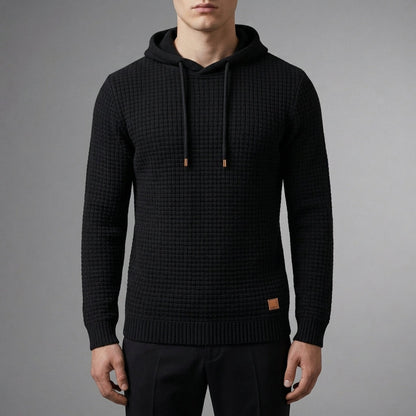 Paphos Marcus Waffle Knit Hoodie