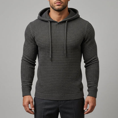 Paphos Marcus Waffle Knit Hoodie