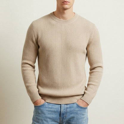 Roussillon Marcus Ribbed Knit Sweater