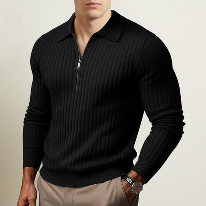 Ronda Marco Quarter-Zip Sweater