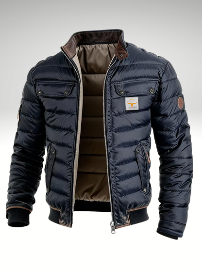 Men's Classic Quilted Winter Jacket