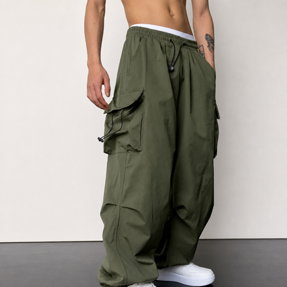 Lefkada Wide Leg Cargo Pants