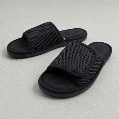Kalymnos Adjustable Mesh Slide Slippers