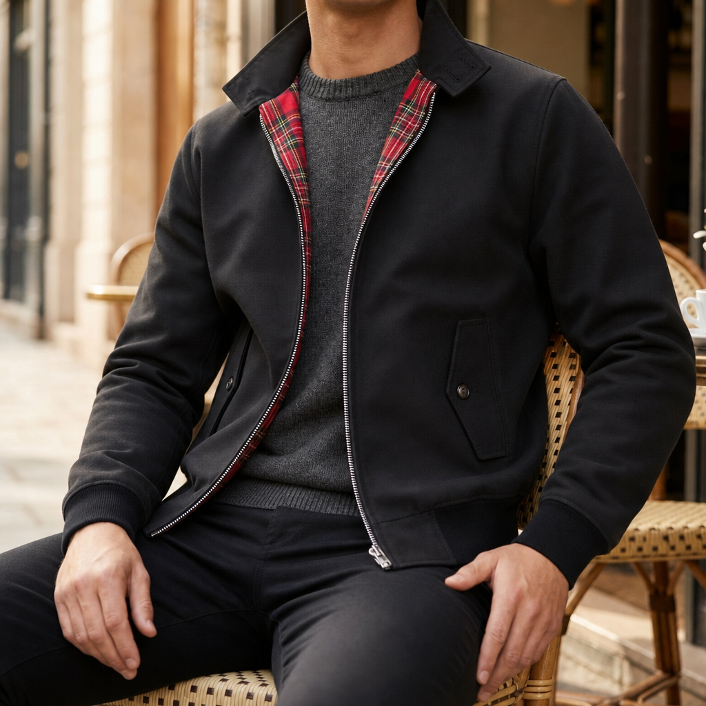 Siracusa Classic Tartan Lined Harrington