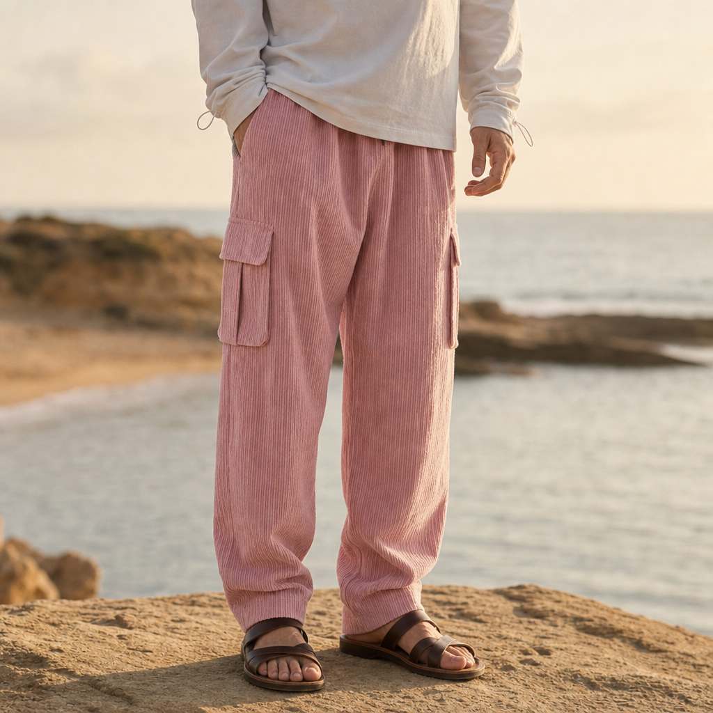 Sifnos Corduroy Cargo Pants