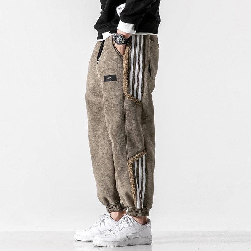 Steven | Cozy And Stylish Sherpa-Lined Jogger Pants