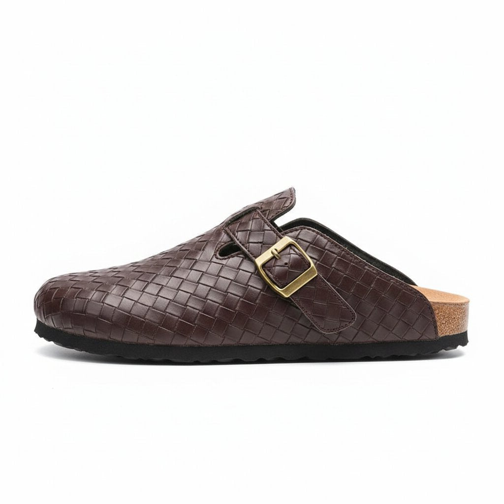 Ava | Women's Leather Clog Sandals
