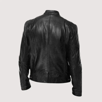 Renzo Leather Moto Jacket