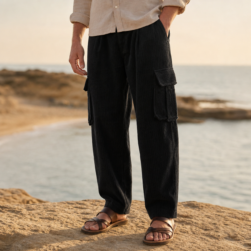Sifnos Corduroy Cargo Pants