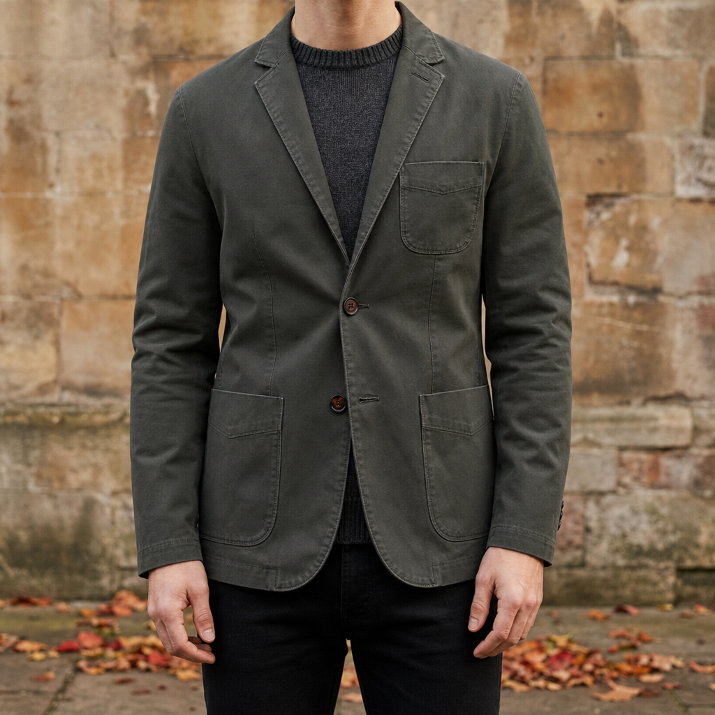 Oviedo Cotton Twill Blazer