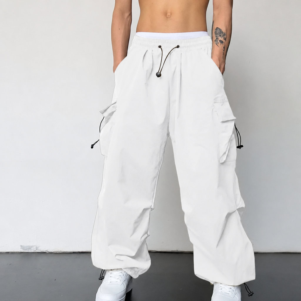 Lefkada Wide Leg Cargo Pants