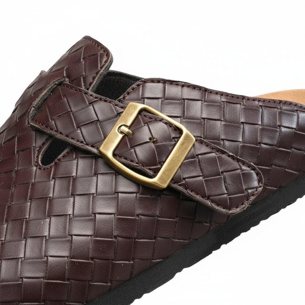 Ava | Women's Leather Clog Sandals