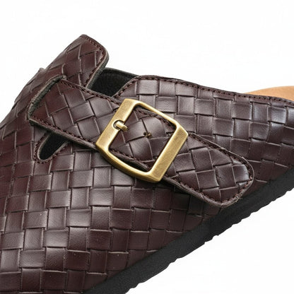 Ava | Women's Leather Clog Sandals