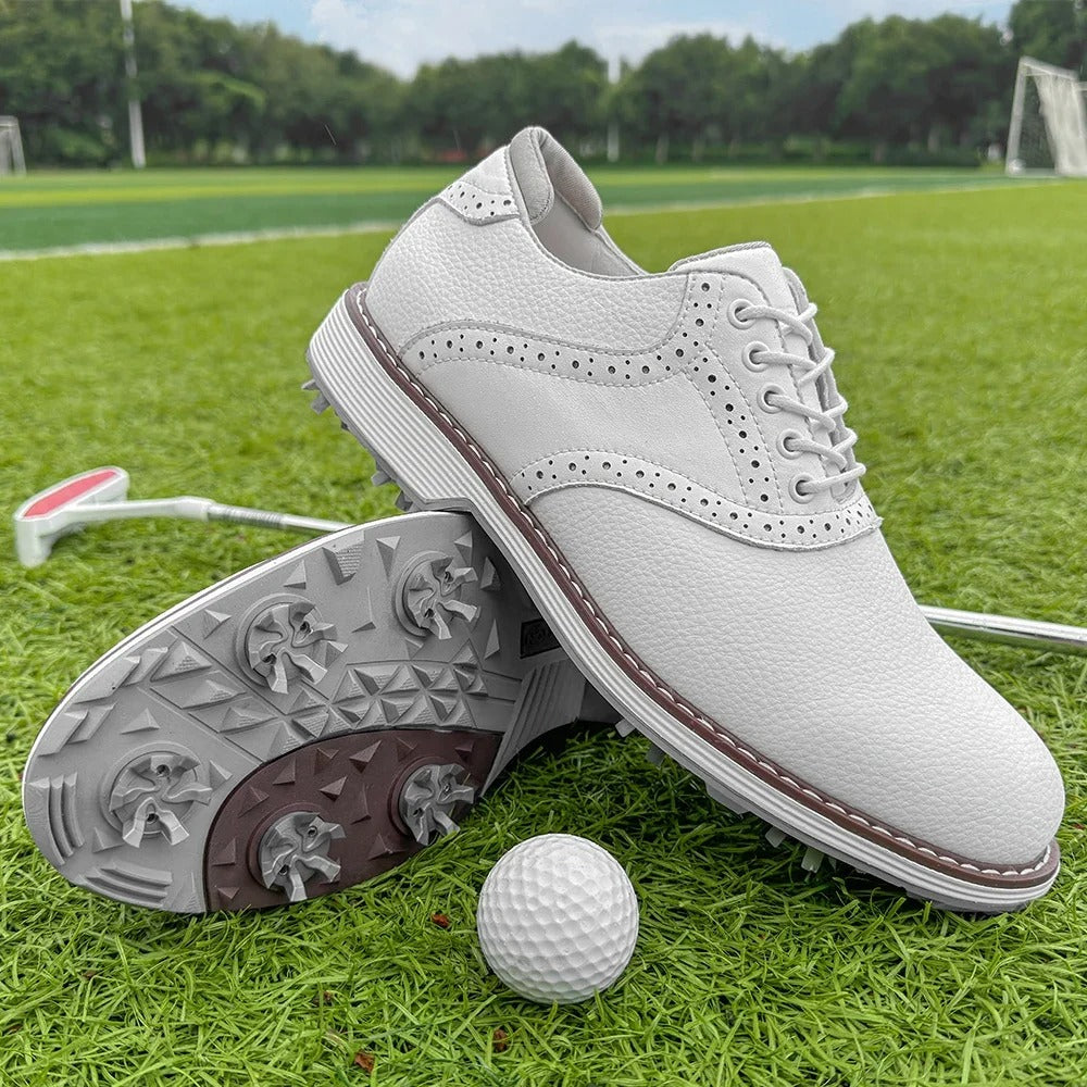 Nickolas Leather Golf Shoes