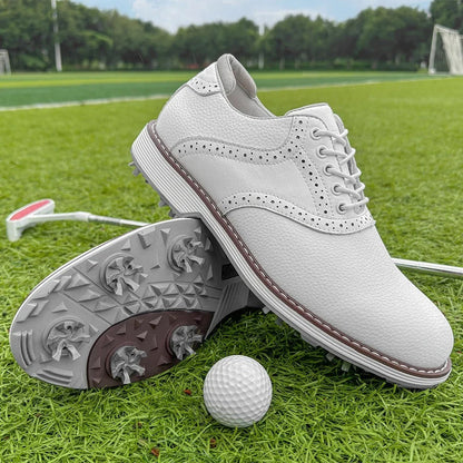 Nickolas Leather Golf Shoes