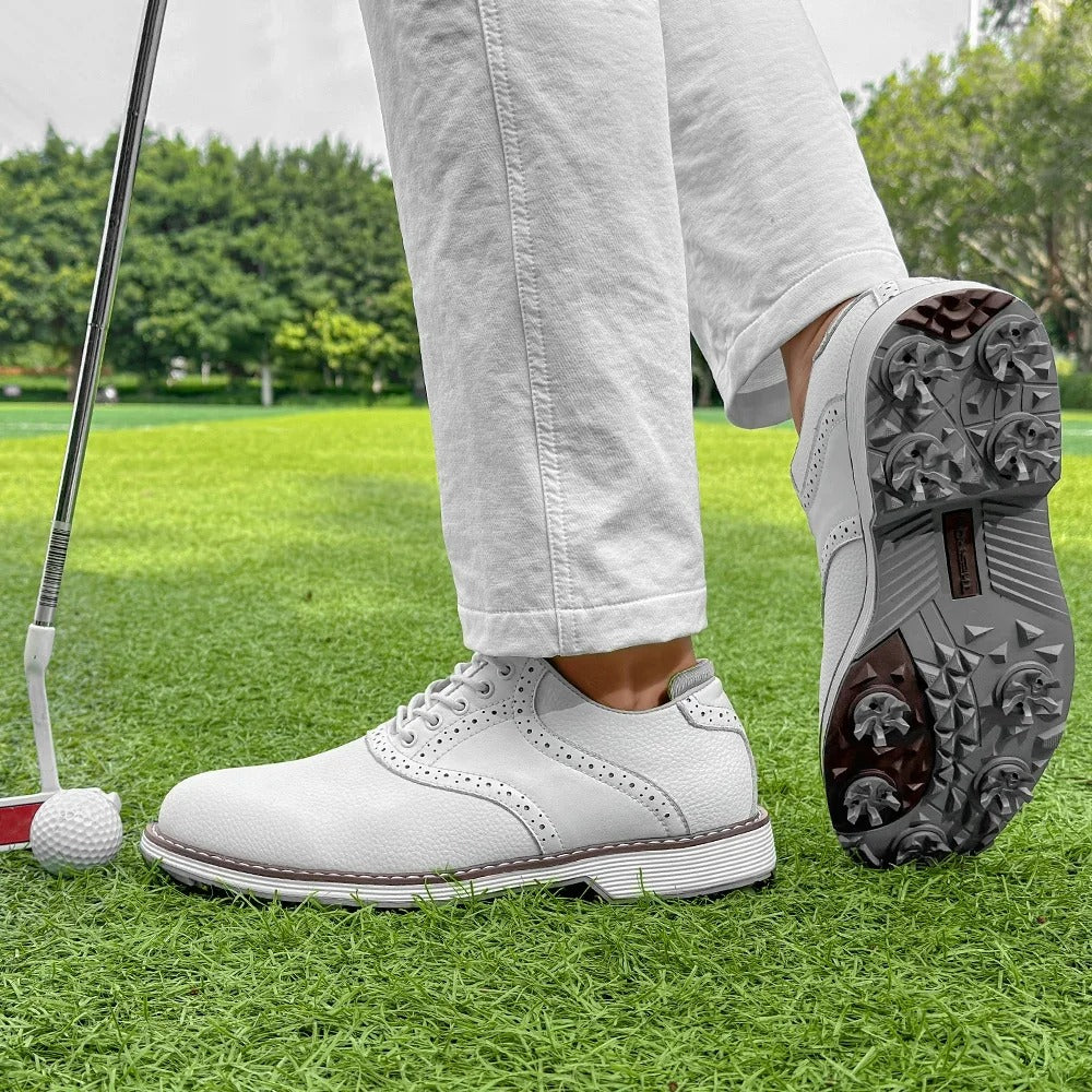 Nickolas Leather Golf Shoes